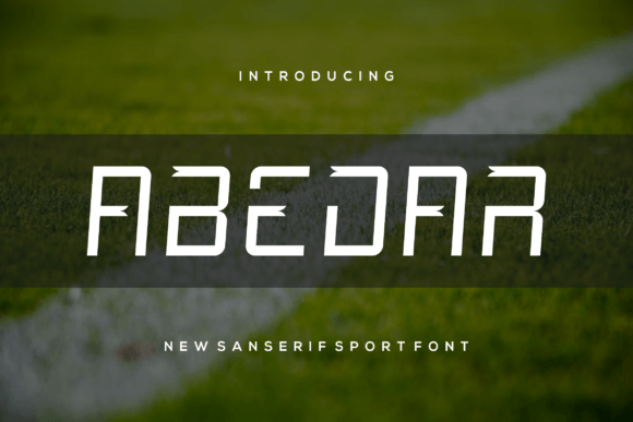 Abedar: A Modern Display Font for Editorial Impact
