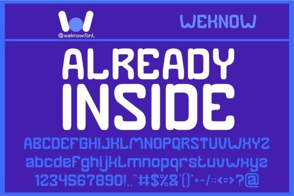Already Inside: A Display Font That Grabs Attention—Fast