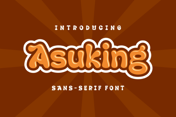 Asuking: A Playful Display Font That Makes Your Brand Feel Like Home