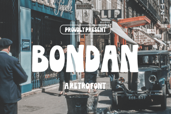 Bondan: A Display Font That Earns Its Space