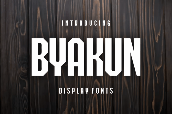 Byakun: A Modern Display Font That Lifts Your Digital Brand