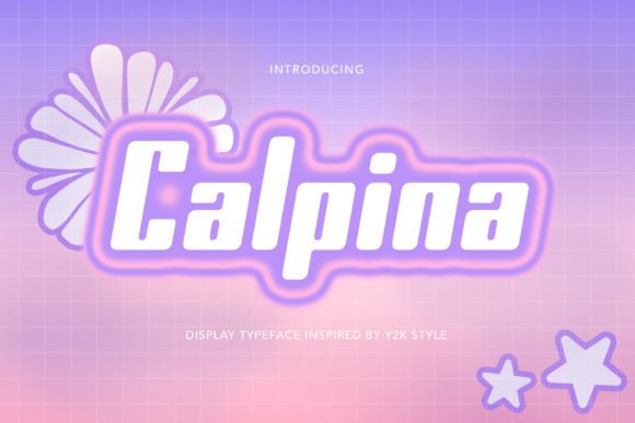 Calpina Display Font for Handmade Labels & Printables