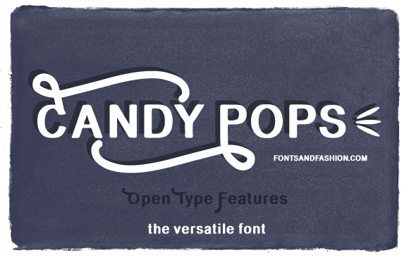 Candy Pops: A Friendly Display Font for Modern Web Projects