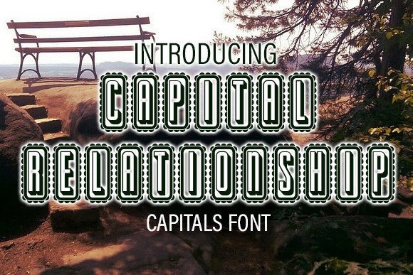Capital Relationship: A Display Font That Makes Campaigns Feel Intentionally Human