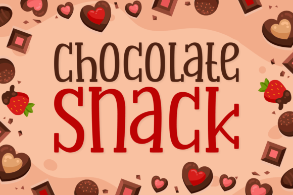 Chocolate Snack: A Display Font That Feels Like a Warm Welcome
