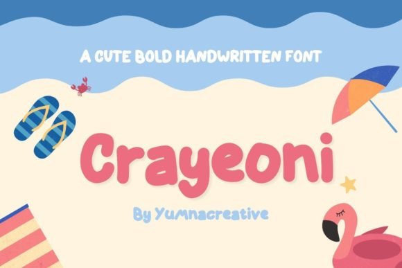 Crayeoni: A Playful Handwritten Font That Makes Your Brand Feel Human