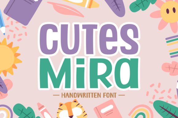 Cutes Mira: A Display Font Built for Digital Clarity and Charm