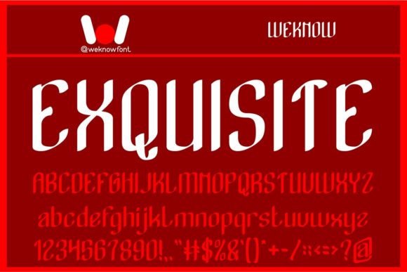 Exquisite: A Display Font That Elevates Quiet Moments