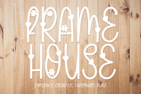 Frame House: A Sweet, Friendly Display Font for Real Branding