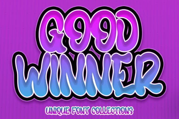 Good Winner: A Display Font for Editorial Impact