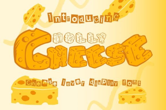 Holly Cheese: A Playful Display Font for Digital Branding