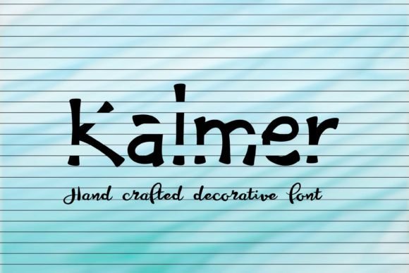 Kalmer: A Display Font That Commands Attention
