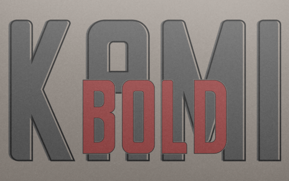 Kami: A Friendly, Professional Display Font for Small Businesses