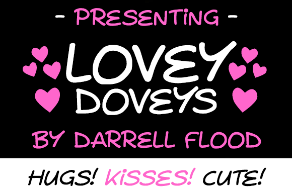 Lovey Doveys: A Playful Display Font for Editorial Charm