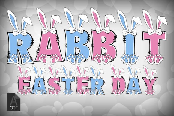 Rabbit Easter Day: A Display Font That Makes Your Campaign Pop