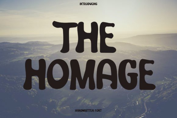 The Homage: A Display Font That Makes Your Brand Feel Like *You*