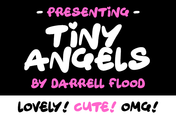 Tiny Angels Font: Playful, Polished Branding for Small Businesses