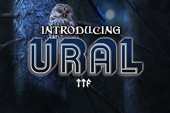 Ural: A Display Font That Earns Its Space